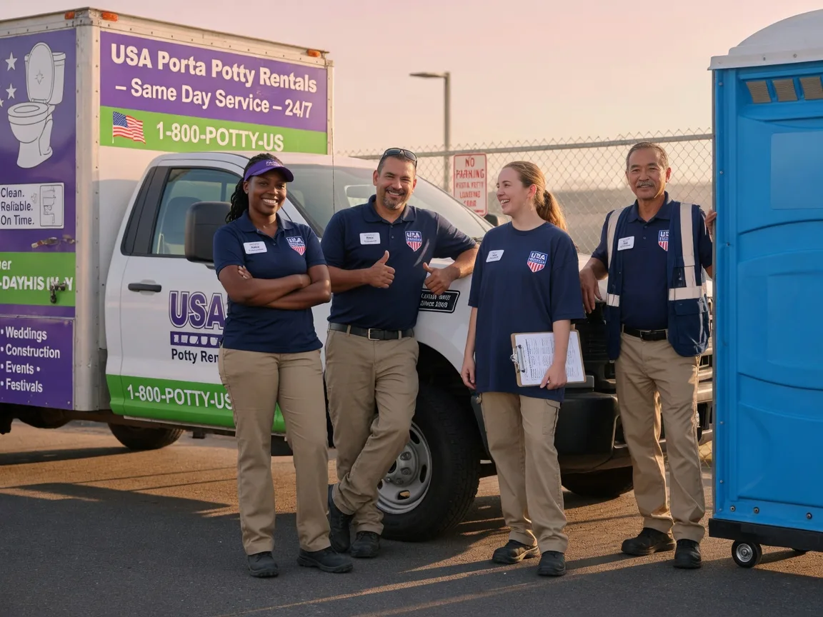 Porta Potty Rental company in Ashland, VA
